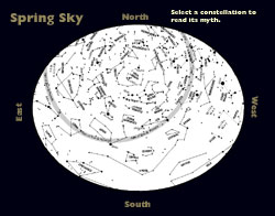 Spring star chart